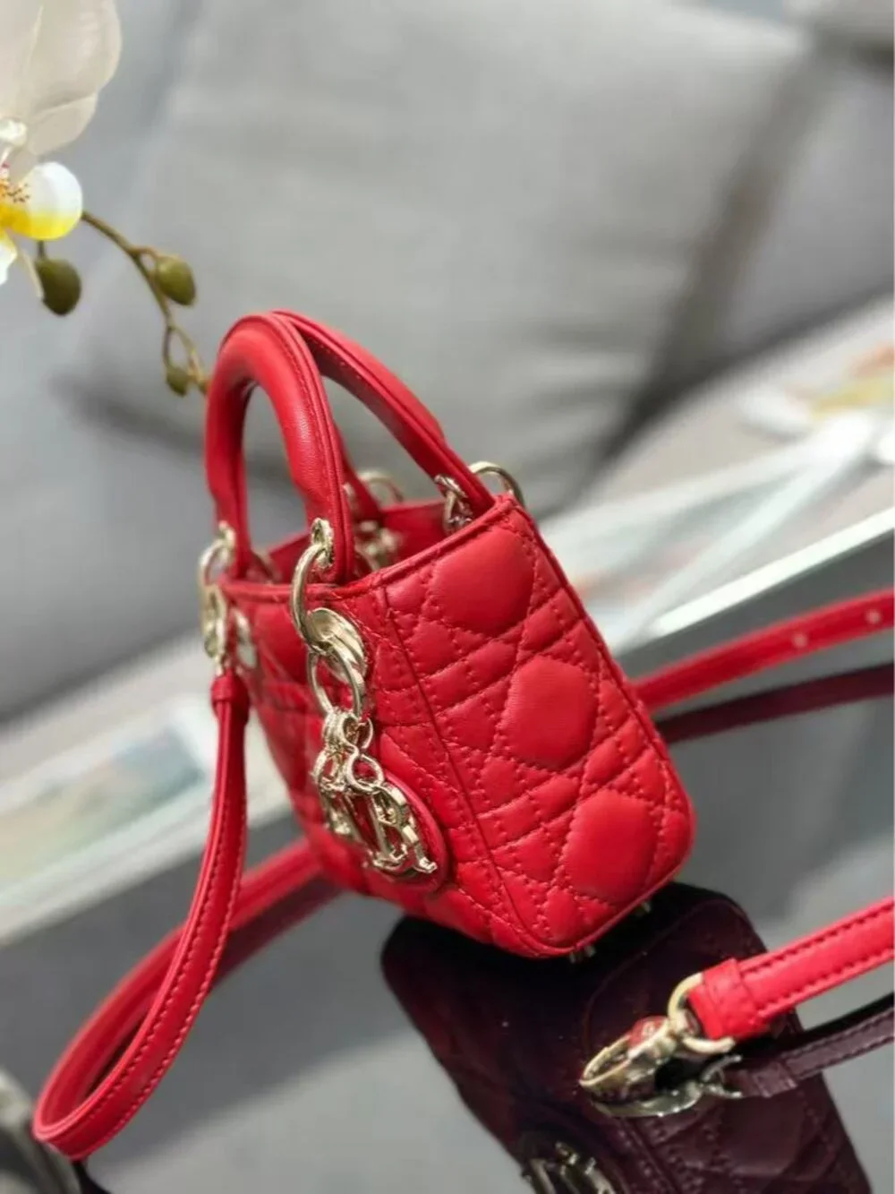 ❤️ Dior Red Bag ❤️ - Picture 2 of 5